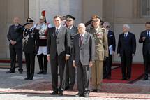 Presidents Pahor and Napolitano emphasized the importance of common values