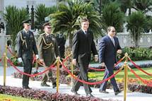 President Pahor begins the first official visit to Egypt