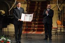 President of Republic of Slovenia Borut Pahor Receives Prestigious 