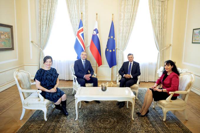 President Pahor at the official visit by President of Iceland Jóhannesson: “For countries as small as Slovenia and Iceland, multilateralism is extremely important.”