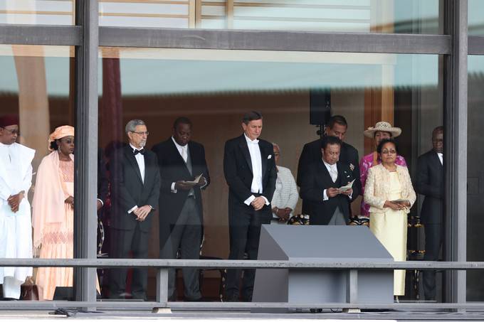 President Pahor at enthronement of new Japanese emperor Naruhito