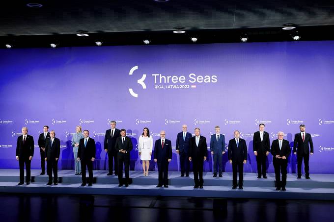 At the invitation of the President of the Republic of Latvia, Egils Levits, President of the Republic of Slovenia Borut Pahor attends the Three Seas Initiative Summit in Riga.
