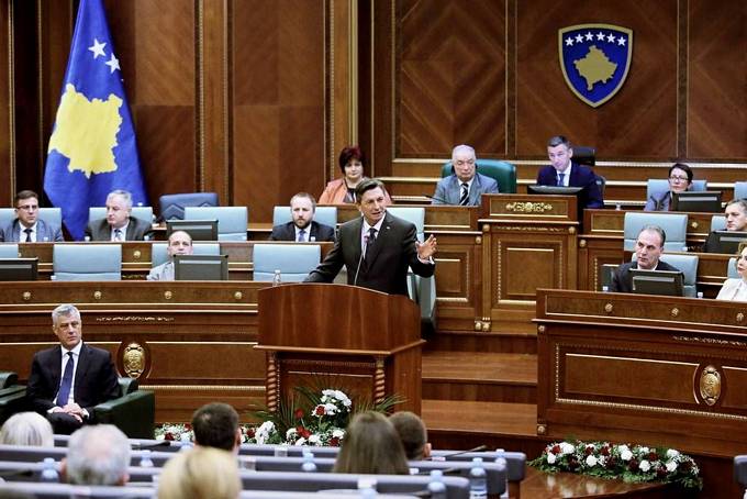 Govor predsednika republike na slavnostni seji Skupščine Republike Kosovo