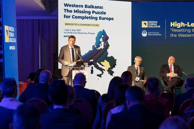 President Pahor at the Prespa Forum: “During its presidency, Slovenia will work sincerely to resolve the Bulgarian blockade on North Macedonia”