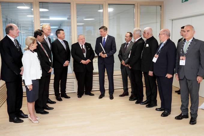 President Pahor attends the 14th Bled Strategic Forum (BSF) and discusses the future of the EU with Estonian President Kersti Kaljulaid