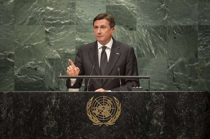 President of the Republic of Slovenia Borut Pahor at the 71th Session of the UN General Assembly