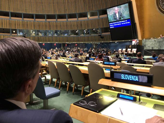 President Pahor’s speech at UN High-Level Meeting on Climate and Sustainable Development or All