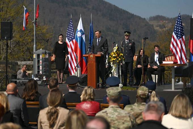 President Pahor the keynote speaker at the traditional Slovenian-American Friendship and Alliance Day event at Andraž nad Polzelo