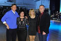 Predsednik republike Borut Pahor si je ogledal finale svetovnega pokala v Rock'n'Roll-u
