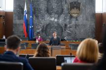 Predsednik Pahor je nastopil na seji Državnega zbora RS