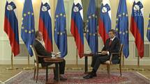 Predsednik republike Borut Pahor v zunanjepolitični oddaji Globus