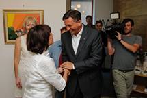 Predsednik republike Borut Pahor je danes obiskal hišo hospica