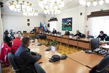 Predsednik republike v Slovenj Gradcu nadaljeval z regijskimi obiski štabov Civilne zaščite