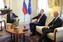 Predsednik Pahor je sprejel Karla von Habsburga, predsednika Panevropskega gibanja