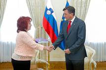 Predsednik republike Borut Pahor prejel letno poročilo varuhinje človekovih pravic