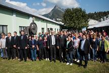 Predsednik republike ob 60. obletnici tovarne Mahle Letrika Bovec: 