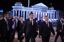 Predsednik Republike Slovenije Borut Pahor začel uradni obisk v Republiki Makedoniji