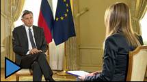 Pogovor predsednika Pahorja za oddajo Mreža na RTV Federalna BiH 