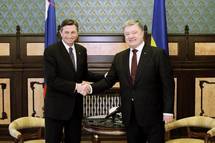 Predsednik Pahor turnejo Nemčijo-Rusija-Ukrajino sklenil v Ukrajini 