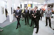 Predsednik Pahor na odprtju 55. mednarodnega sejma Dom 