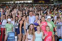Predsednik republike na Zborovskem bumu 2013