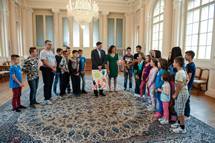 Predsednik republike ob sprejemu otrok iz Srebrenice: »Če bomo izgubili dimenzijo humanosti, ne bomo mogli graditi boljšega sveta« 