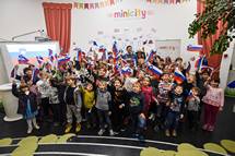 Predsednik Pahor ob svetovnem dnevu otroka obiskal kreativno otroško mesto »Minicity« 