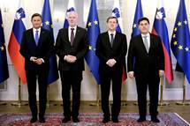 Tradicionalno vsakoletno srečanje štirih predsednikov