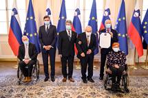 Predsednik Pahor ob 25-letnici organizacije Združenje invalidov - Forum Slovenije: »Vaša četrtstoletna zgodba je navdihujoča za družbo«