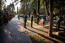 Predsednik republike se je udeležil žalne slovesnosti ob Lipi sprave na ljubljanskih Žalah