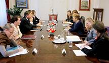 Predsednik republike sprejel evropsko komisarko za mednarodno sodelovanje, humanitarno pomoč in krizno odzivanje
