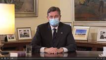 Nagovor predsednika Republike Slovenije Boruta Pahorja državljankam in državljanom ob razglasitvi epidemije