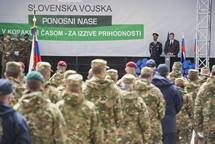 Predsednik Republike Slovenije in vrhovni poveljnik obrambnih sil Borut Pahor se je udeležil osrednje prireditve ob dnevu Slovenske vojske
