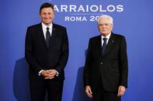 Predsednik Pahor v Rimu podprl današnja glavna sporočila predsednice Evropske komisije von der Leyen 