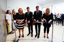 Predsednik Republike Slovenije Borut Pahor se je udeležil odprtja Hiše za otroke