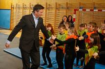 Predsednik republike Borut Pahor v Nazarjah: 