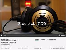 Intervju predsednika republike za Radio Slovenija 1 (Studio ob 17-ih)