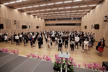 Predsednik republike Borut Pahor priredil sprejem za diamantne maturantke in maturante: “Ta oder je najvišji in najlepši razgledni stolp na našo prihodnost
