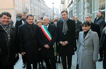 Predsednik republike: Trgovskemu domu, simbolu slovenske navzočnosti v Gorici, je vdihnjeno novo poglavje čezmejnega sožitja.