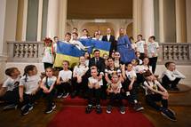 Ukrajinski veleposlanik Brodovič: »Slovenija ni majhna država, Slovenija ima veliko srce,« predsednik Slovenije: »Sprejeli smo vas odprtega in širokega srca«