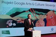 Predsednik Pahor se je udeležil predstavitve projekta Google Arts & Culture: Slovenija.