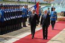 Prvi uradni obisk slovenskega predsednika v Srbiji predstavlja zgodovinski mejnik v odnosih med državama