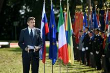Predsednik Pahor na slovesnosti ob 73. obletnici dneva vrnitve Primorske k matični domovini: 