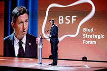 Predsednik republike Borut Pahor je bil osrednji govornik na otvoritvi 15. Strateškega foruma Bled 2020 (BSF)