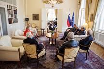 Predsednik republike sprejel predstavnike Nacionalnega sveta za demokratično spremembo volilnega sistema