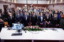 Predsednik Pahor je imel govor na žalni seji ob smrti Borisa Pahorja v Narodnem domu v Trstu