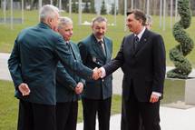 Predsednik republike Borut Pahor na slovesni podelitvi nagrad in priznanj Civilne zaščite