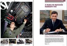 Intervju predsednika republike Boruta Pahorja za revijo Slovenska vojska