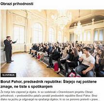 Intervju predsednika Republike Slovenije Boruta Pahorja za Dnevnikov projekt 