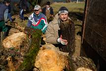 Predsednik republike se je udeležil delovne akcije čiščenja brežin reke Krke 